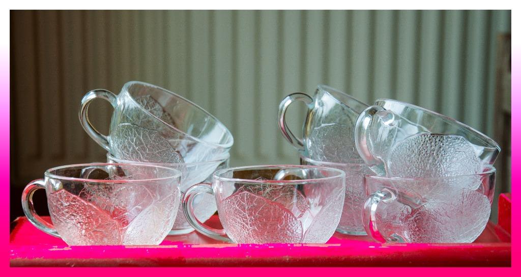 8 x Glazen Tas - Arcoroc France - Sangria Fruitpunch enz., Huis en Inrichting, Keuken | Servies, Ophalen of Verzenden