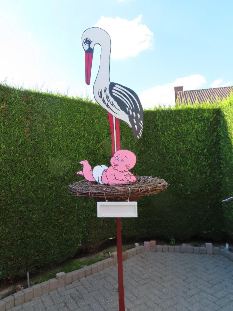 Geboortebord goedkoopst huren, geen waarborg., Ophalen, Nieuw, Geboortebord