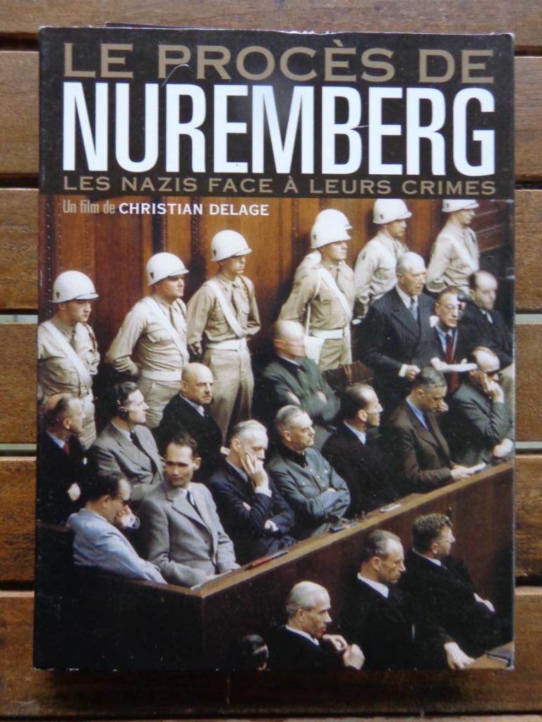 )))  Le Procès de Nuremberg  //  Documentaire  (((, Enlèvement ou Envoi, Tous les âges, Coffret, Comme neuf