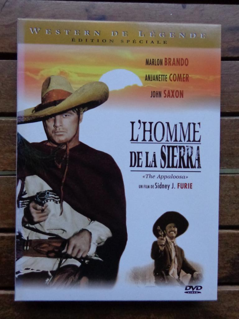 )))  L' Homme de la Sierra  //  Marlon Brando  (((, Tous les âges, Enlèvement ou Envoi, Comme neuf