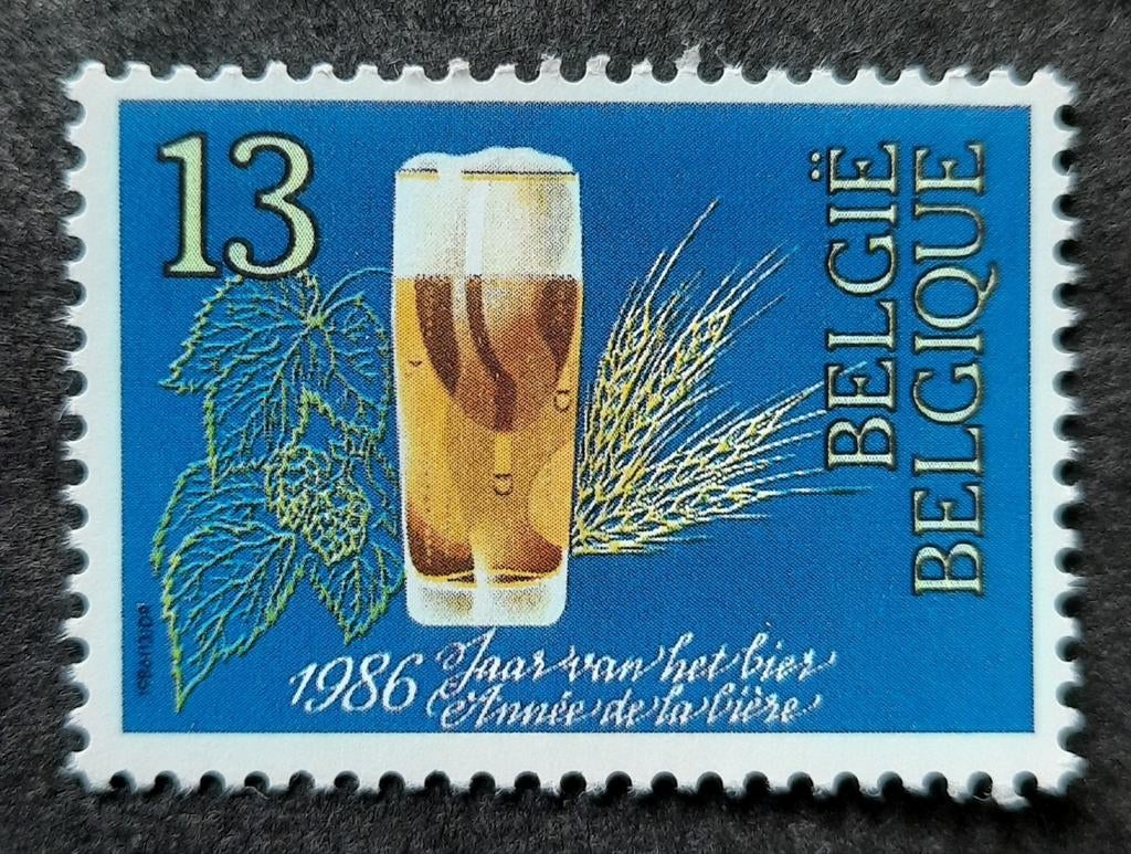 Belgique : COB 2230 ** Bière belge 1986., Sans timbre, Neuf, Enlèvement ou Envoi, Non oblitéré
