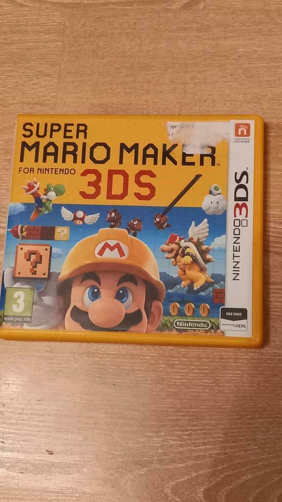 Super Mario Maker, Games en Spelcomputers, Games | Nintendo 2DS en 3DS, Ophalen of Verzenden, Zo goed als nieuw, Platform, Vanaf 3 jaar