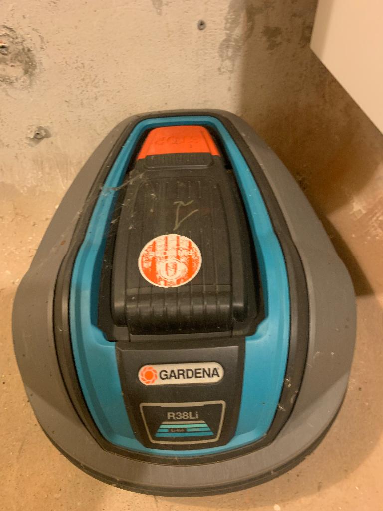 Gardena automaaier R38Li, Ophalen, Cirkelmaaier, Gebruikt, Accu-grasmaaier