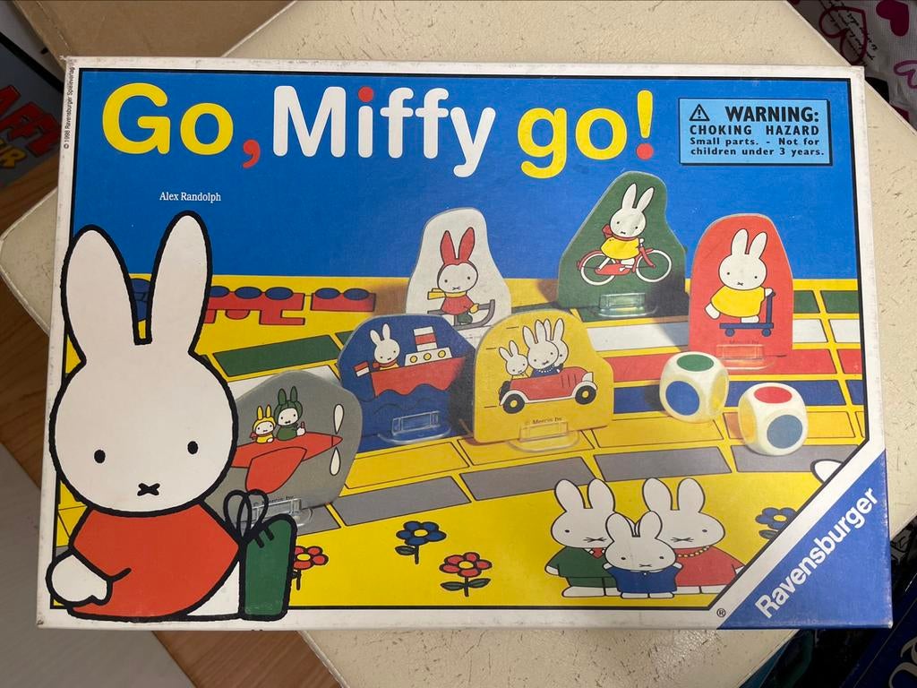 Go Miffy Go (Nijntje), Hobby en Vrije tijd, Ophalen of Verzenden, Gebruikt