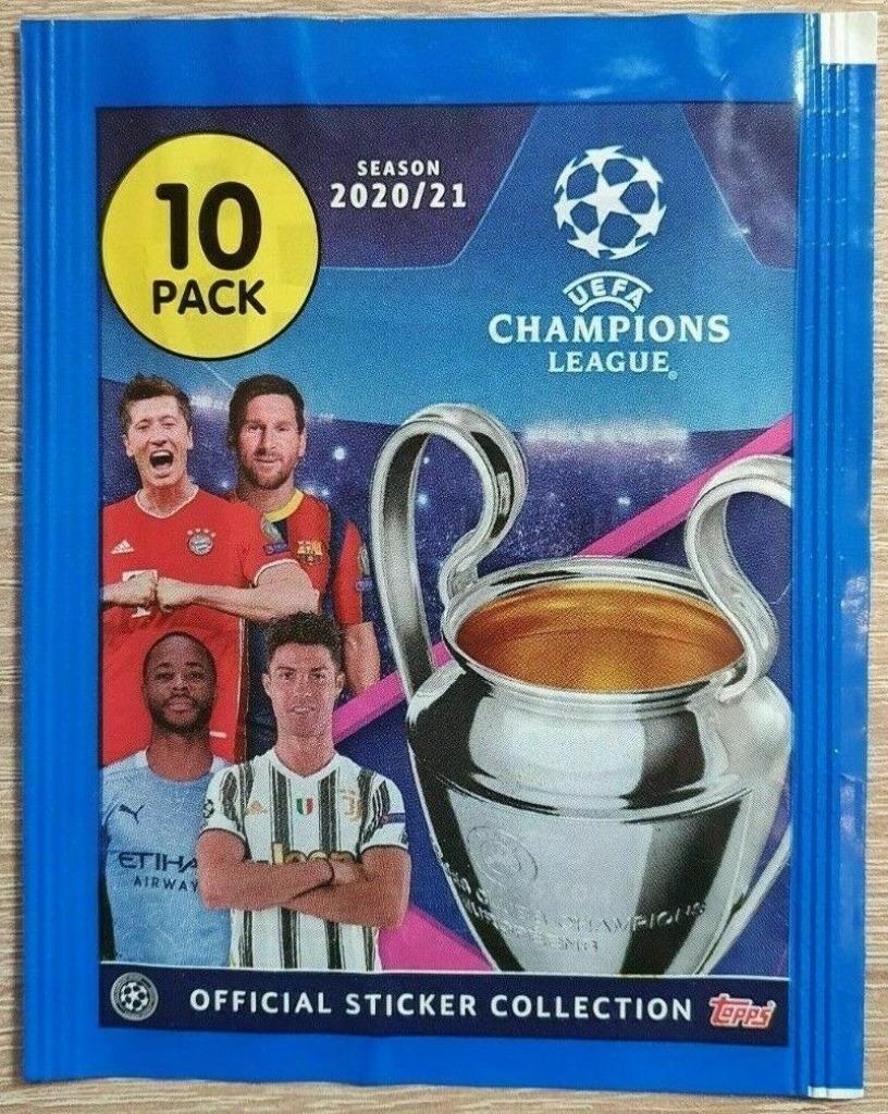 TOPPS leeg voetbal stickeralbum 2020/2021 NIEUWE STAAT, Ophalen of Verzenden