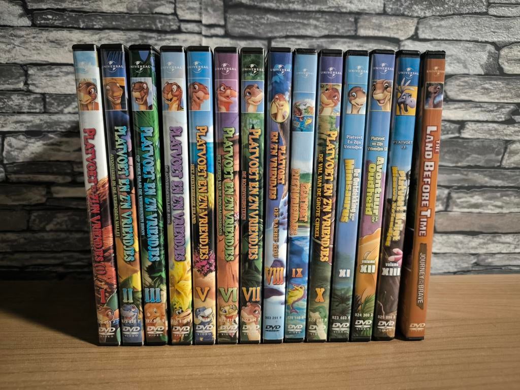 Volledige dvd collectie van Platvoet en zijn vriendjes, Cd's en Dvd's, Ophalen of Verzenden