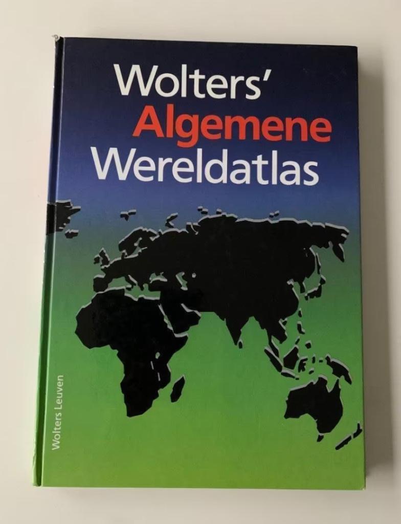 Wolters’ Algemene Wereldatlas, in perfecte staat, Boeken, Ophalen of Verzenden, Gelezen, Landkaart