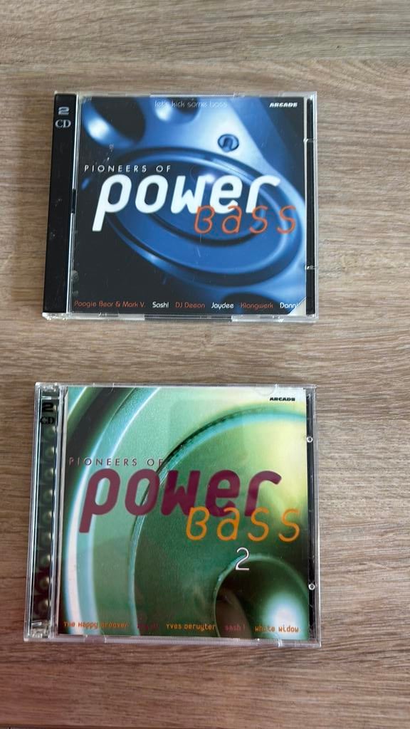 Per dubbelCD te koop: Power Bass en Power Bass 2, Enlèvement ou Envoi, Comme neuf