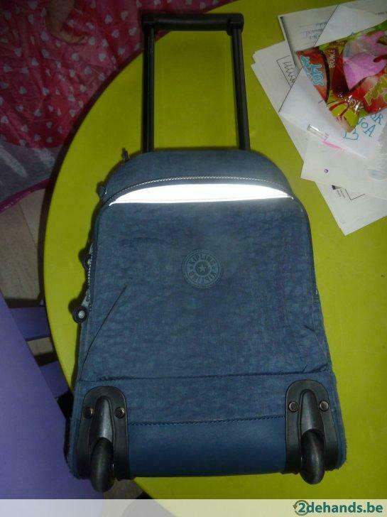 chariot cartable Kipling, Enlèvement ou Envoi, Utilisé, Bleu, Autres types
