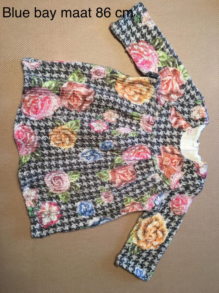 Meisjes kleedje Blue bay maat 86 cm, Kinderen en Baby's, Ophalen of Verzenden