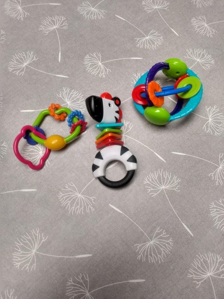 Lot 3 jouets bébé, Enfants & Bébés, Enlèvement ou Envoi, Hochet