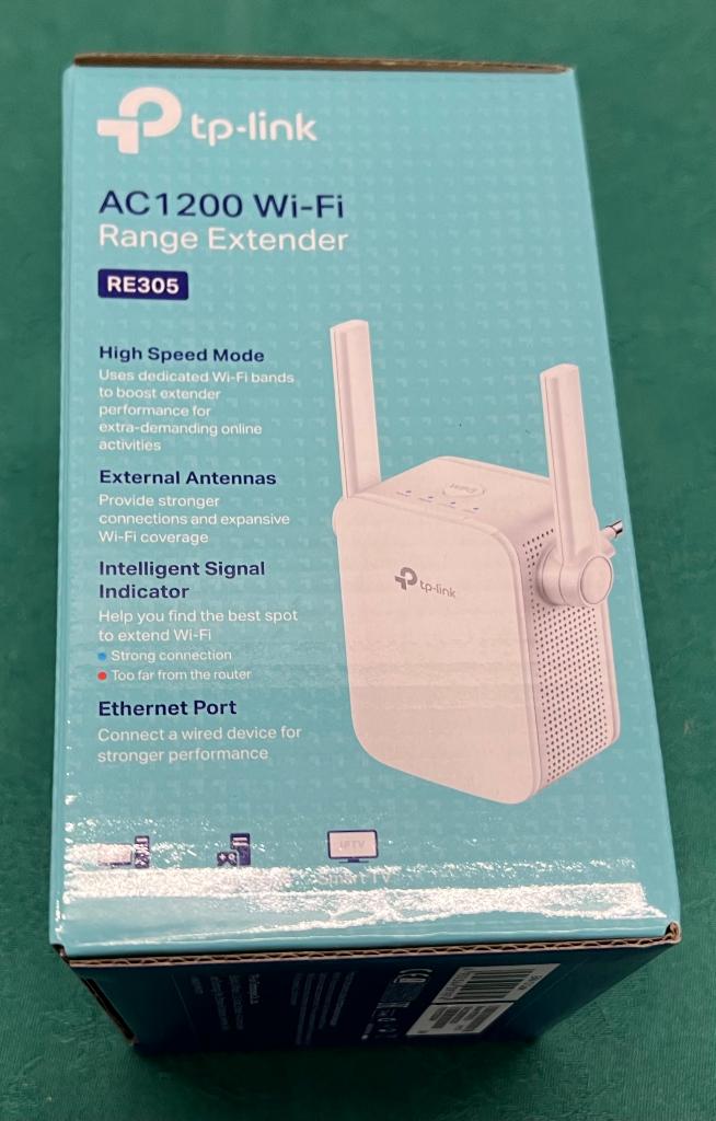 TPLink RE305 AC1200 Wi-Fi Range Extender, Ophalen of Verzenden, Zo goed als nieuw, TP-Link