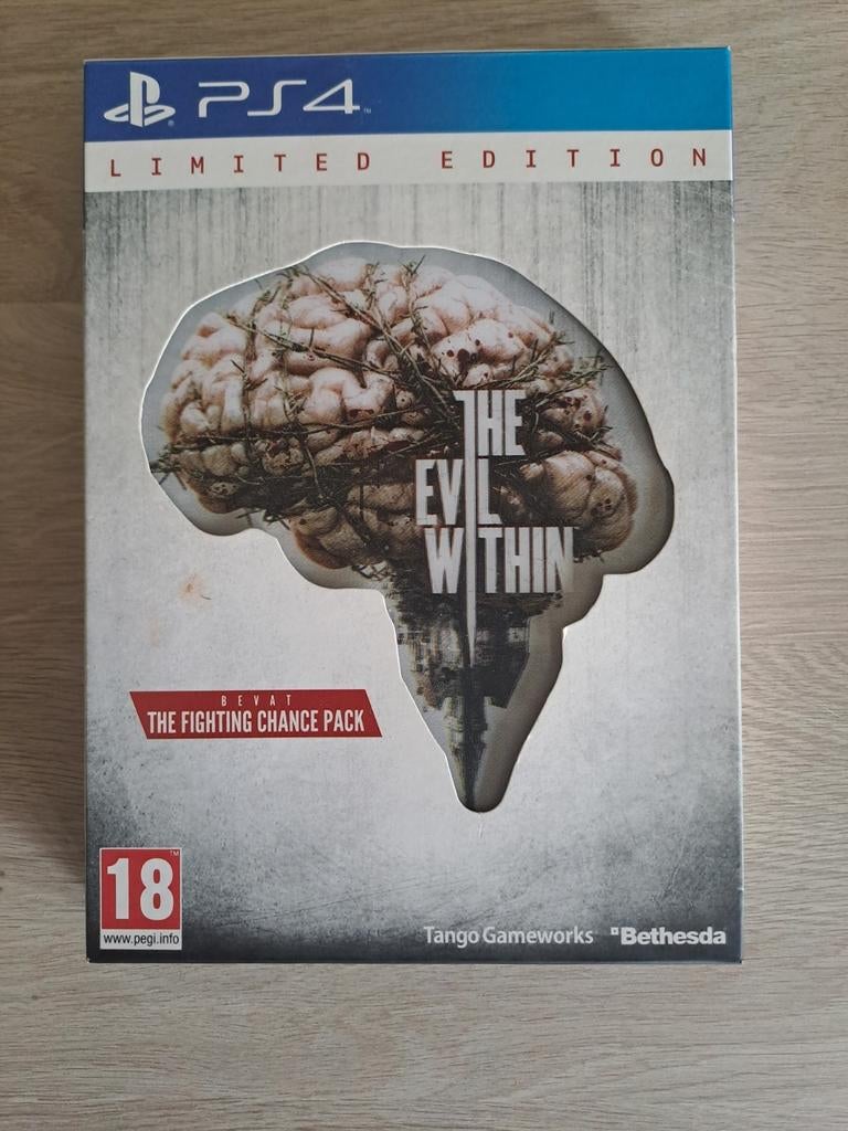 Ps4 game The Evil Within Limited Edition, Enlèvement, Comme neuf