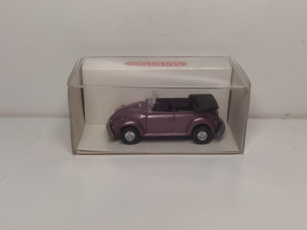 VOLKSWAGEN Coccinelle Cabrio VW 1/87 HO WIKING Neuve + Boite, Enlèvement ou Envoi, Neuf, Voiture, Wiking