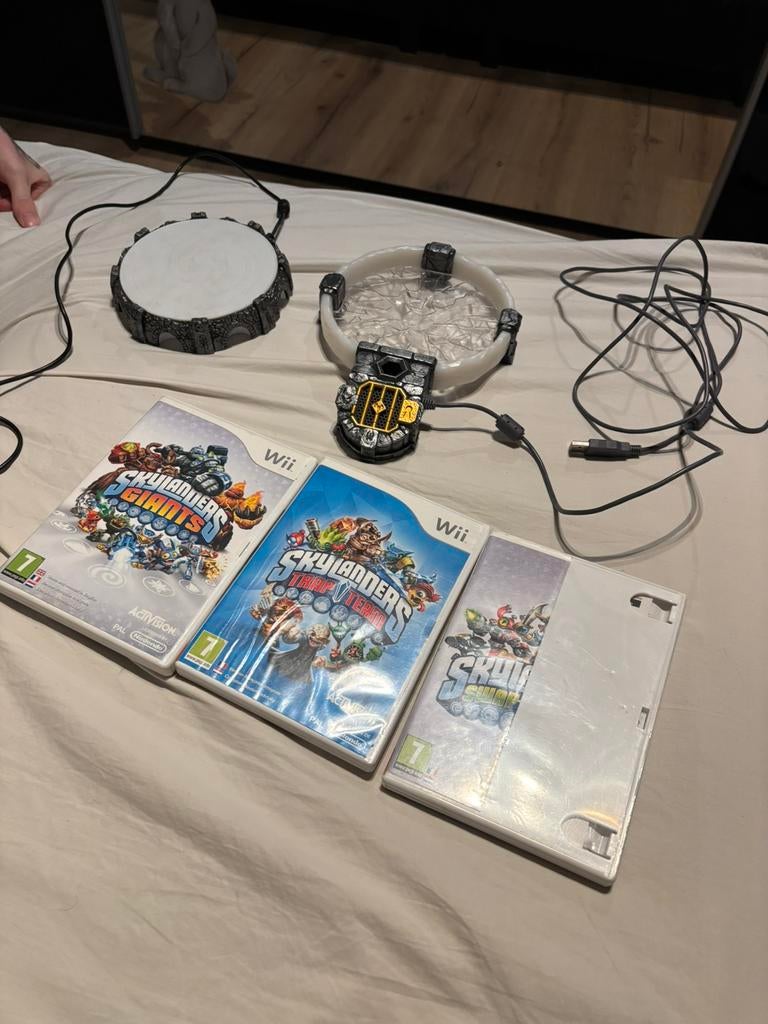 Nintendo Wii + spellen + accessoires (compleet pakket), Ophalen, Zo goed als nieuw