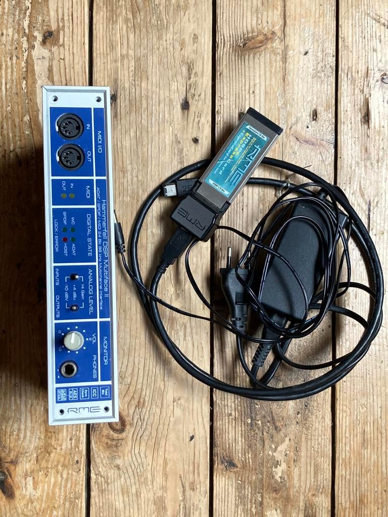 RME HDSPe + MULTIFACE 2 functioning, Enlèvement ou Envoi, Utilisé, Externe