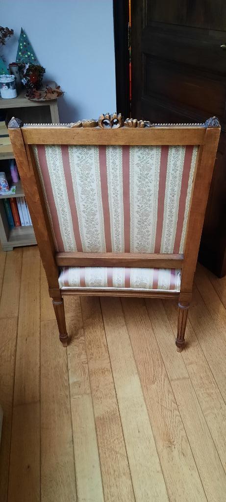 Fauteuil Louis XVI, Ophalen