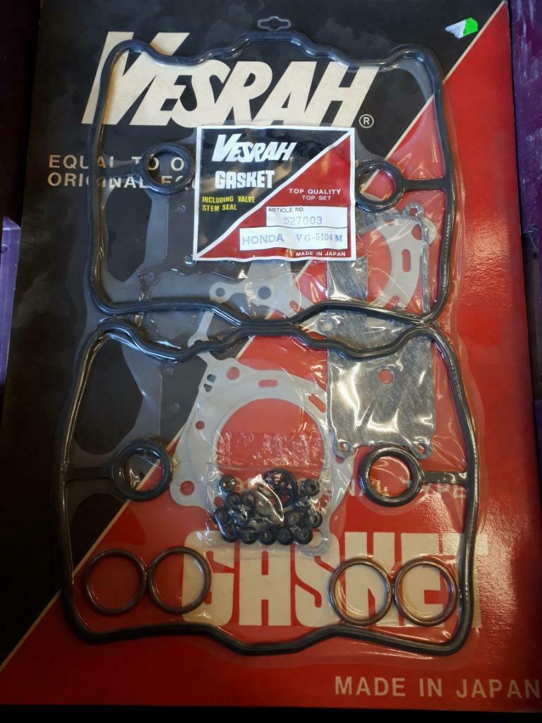 Vesrah VG-5104M pakking set Honda VF 700/750 interceptor, Motoren, Ophalen of Verzenden, Nieuw
