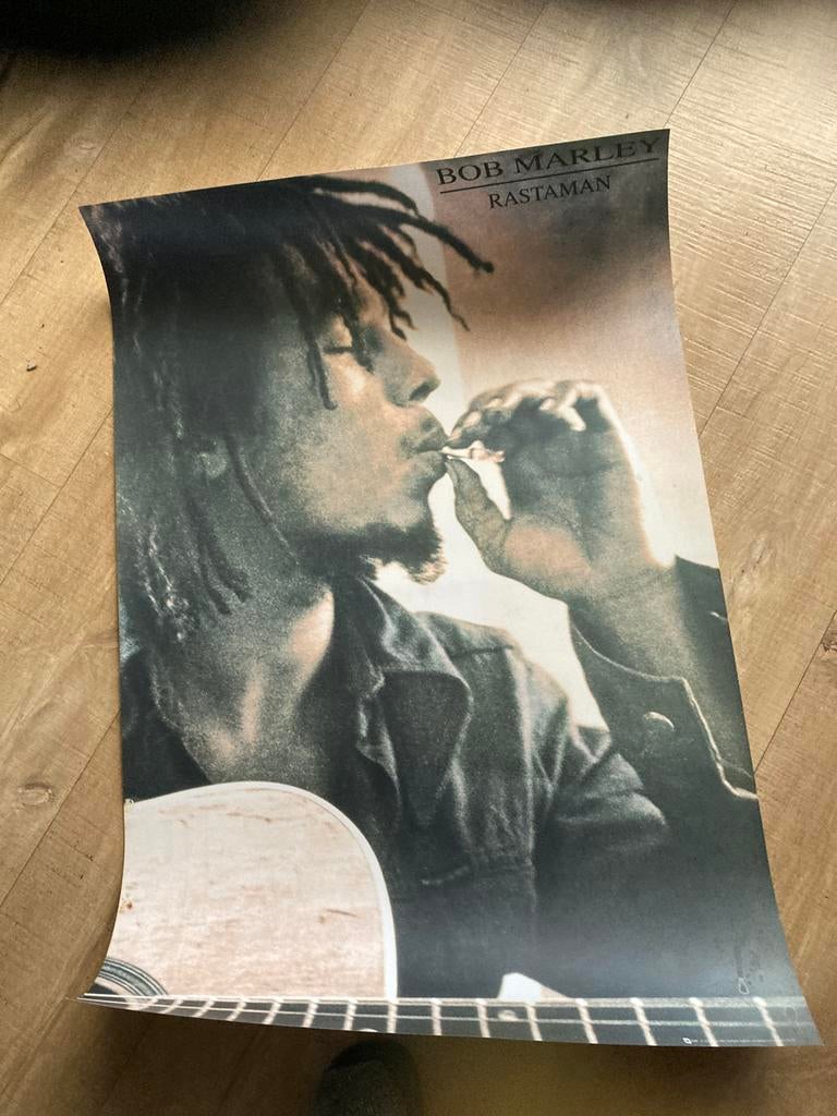 Bob Marley poster, Verzamelen, Ophalen, Zo goed als nieuw