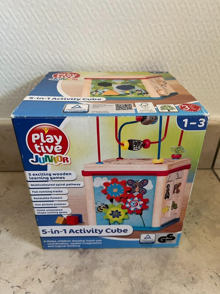 Play tive activity cube, Kinderen en Baby's, Ophalen, Zo goed als nieuw