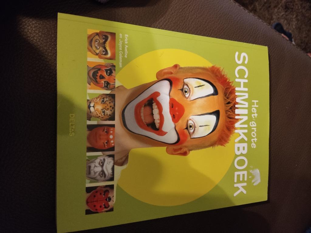 Boek het grote schmink boek, Ophalen of Verzenden, Nieuw, Overige onderwerpen