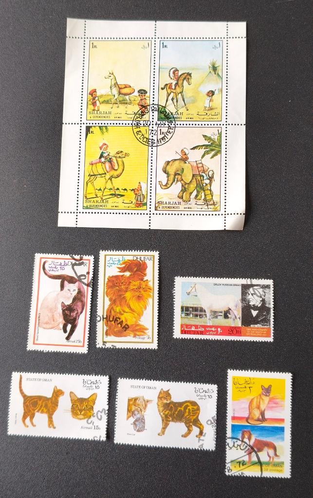 Postzegels uit diverse landen, Postzegels en Munten, Ophalen of Verzenden