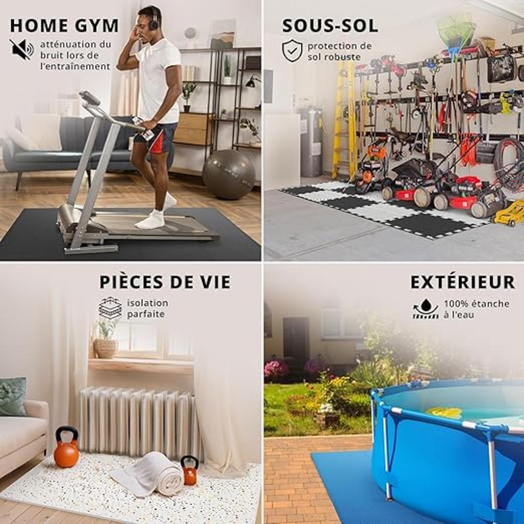 Tapis de sport pour studios de fitness | draps en mousse, Sports & Fitness, Équipement de fitness, Tapis de fitness, -, -, Envoi