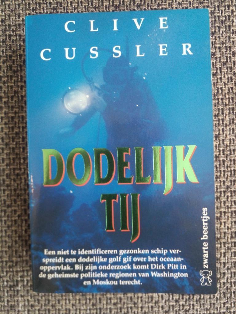 Clive Cussler - Dodelijk tij (Dirk Pitt avontuur), Enlèvement ou Envoi, Utilisé, Amérique, Clive Cussler