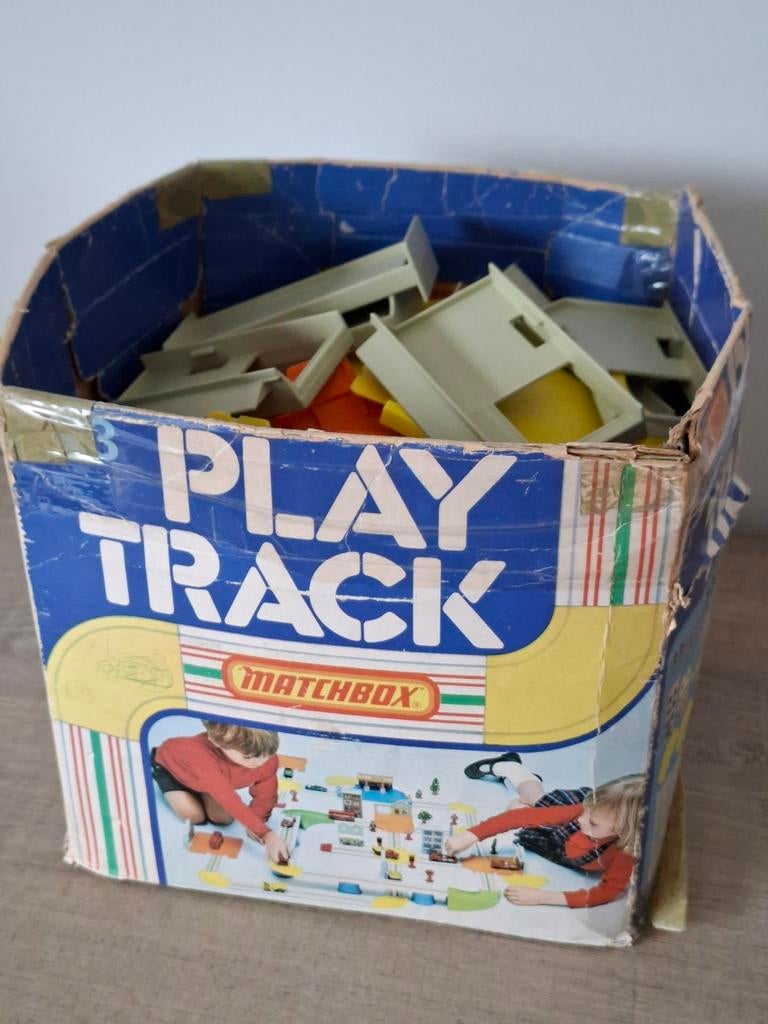 Matchbox Play Track speelset, Ophalen of Verzenden, Gebruikt