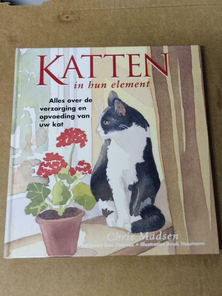 Katten in hun element - Chris Madsen, Boeken, Dieren en Huisdieren, Ophalen of Verzenden, Gelezen, Katten