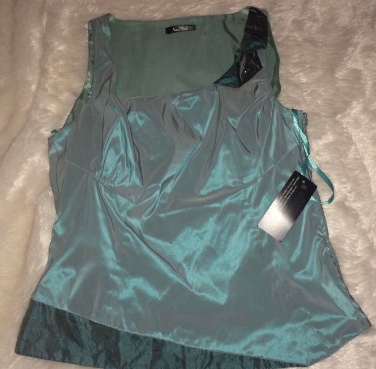 Corsage Vera Mont T40 neuf, Vera Mount, Neuf, Taille 38/40 (M), Bleu