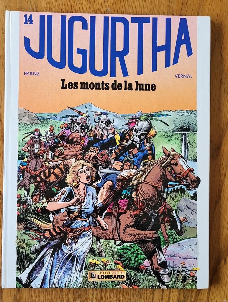 Jugurtha 14 eo les Monts de la lune Franz et Vernal, Enlèvement ou Envoi, Une BD, Comme neuf, Franz - Vernal