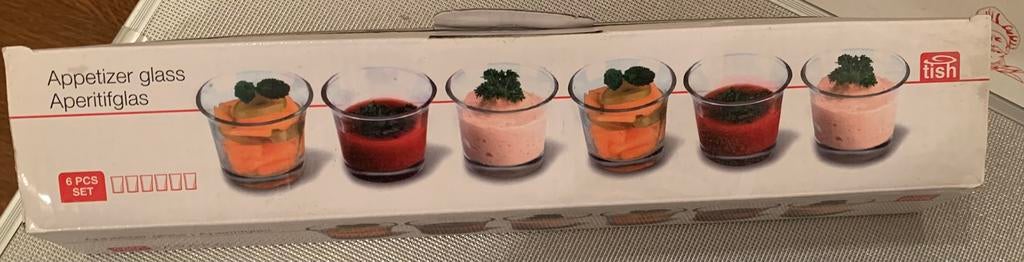 Schaaltjes voor aperitiefhapjes, Ophalen of Verzenden, Nieuw, Glas, Overige typen