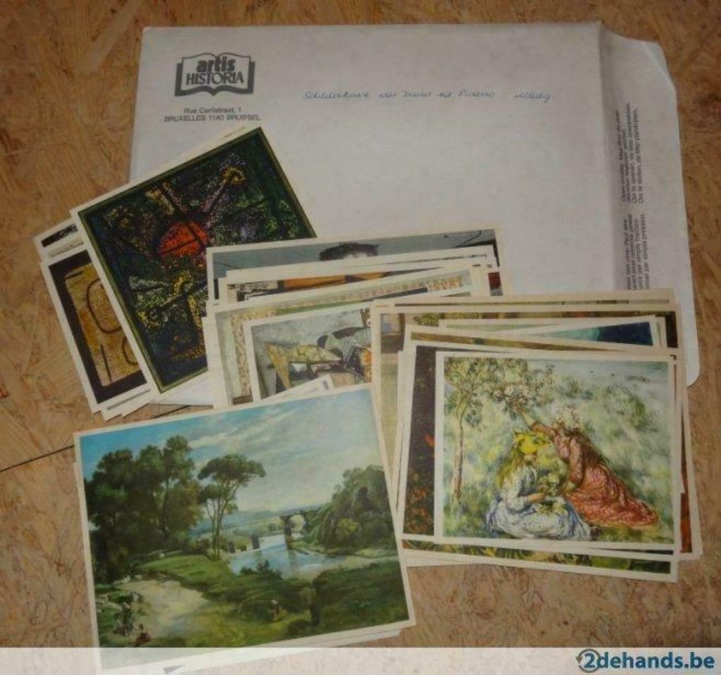 oude prenten Artis Historia ( Picasso, Jaarboek '93 , ...), Verzamelen, Ophalen of Verzenden, Nieuw, Prent