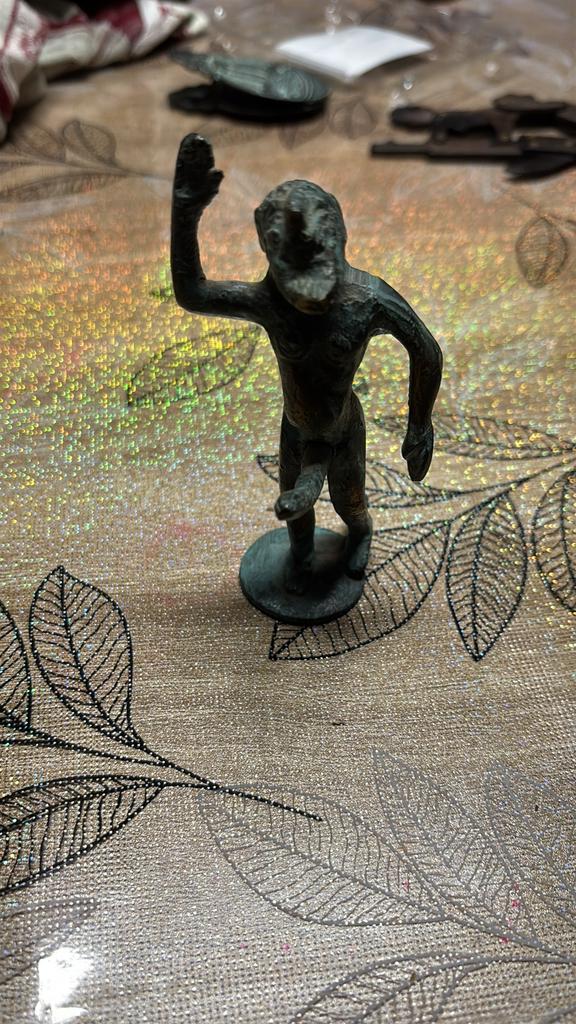 Statuette de Priape en bronze « Grand Tour », Enlèvement ou Envoi, Bronze
