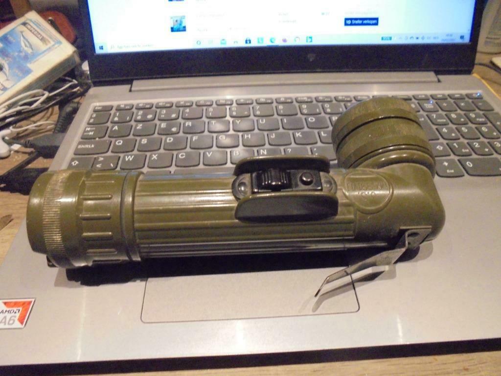 oude zaklamp leger, Ophalen of Verzenden, Landmacht, Overige typen