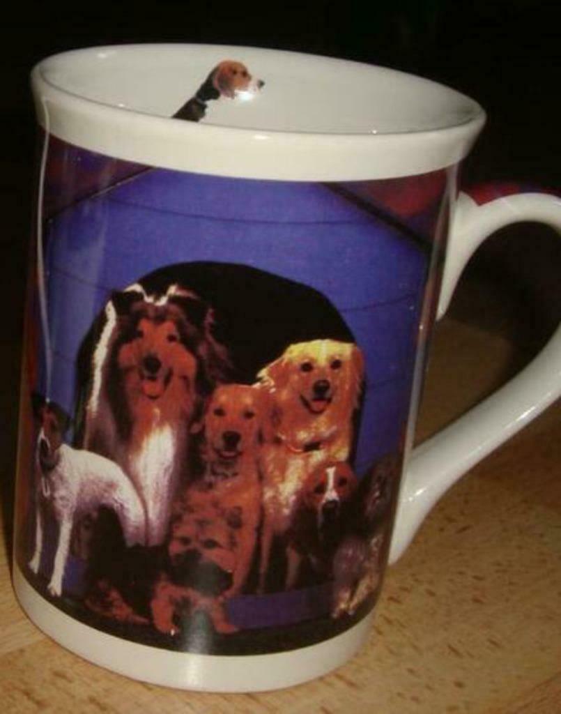 Une grande tasse, différentes races de chiens. > 8.-, Verzenden, Nieuw, Kop(pen) en/of Schotel(s)