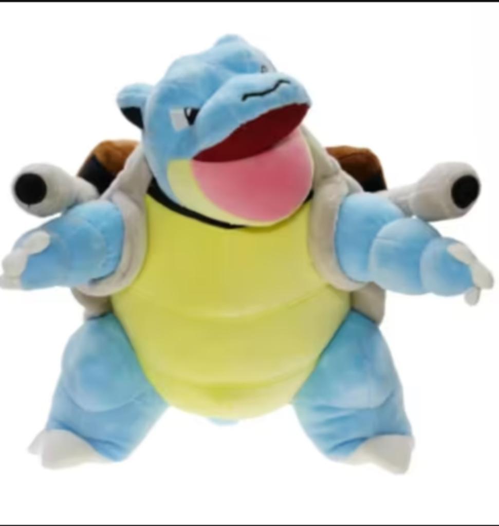 Pokemon grote knuffel Blastoise (30cm, Ophalen of Verzenden, Nieuw