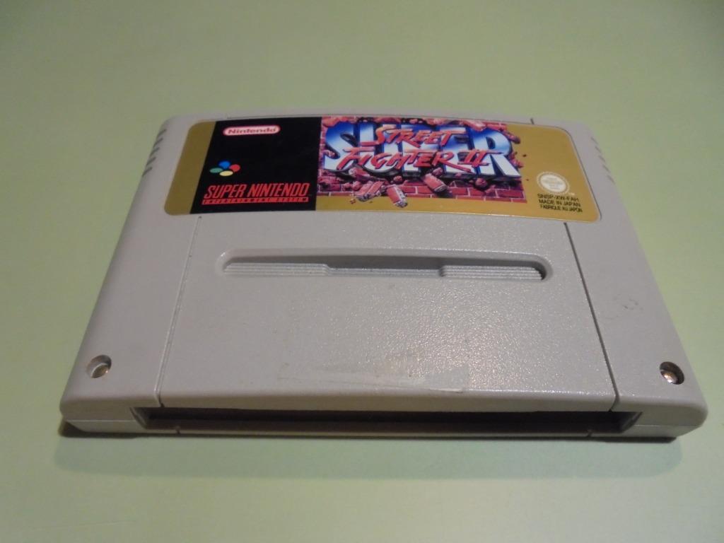 Super Nintendo Street fighter II (orig), Games en Spelcomputers, Games | Nintendo Super NES, Ophalen of Verzenden, Gebruikt, Vechten