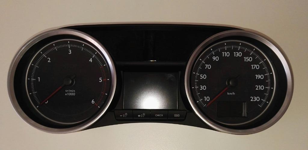 Compteur Peugeot 508 écran LCD Tableau bord, Autos : Pièces & Accessoires, Envoi, Utilisé, Peugeot