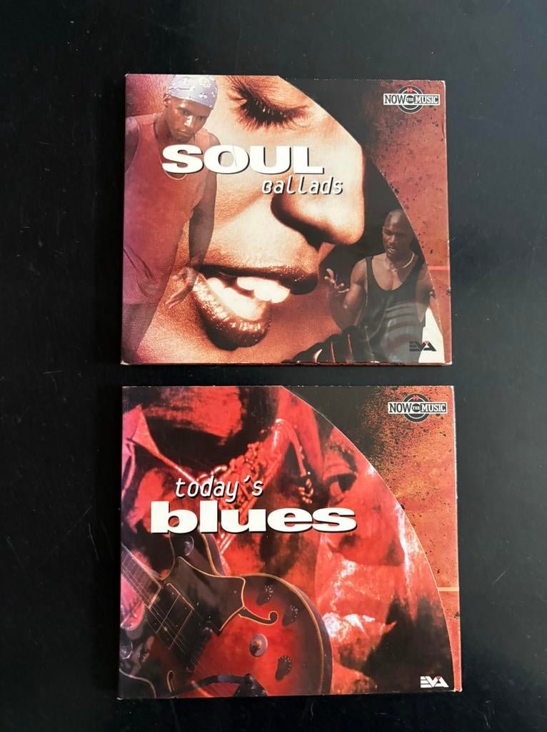 2 CD : Today's Blues and Soul Ballads, Enlèvement ou Envoi, Utilisé, Autres genres