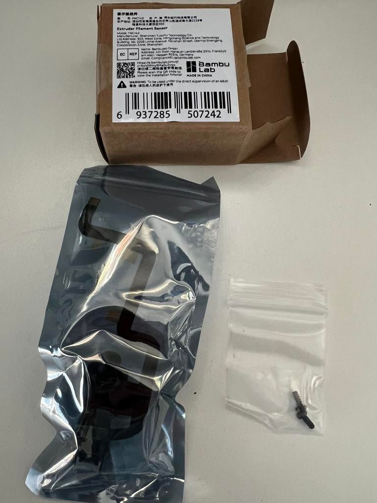 Bambu Lab H2S filament sensor, Computers en Software, 3D-printerbenodigheden, Ophalen of Verzenden, Zo goed als nieuw