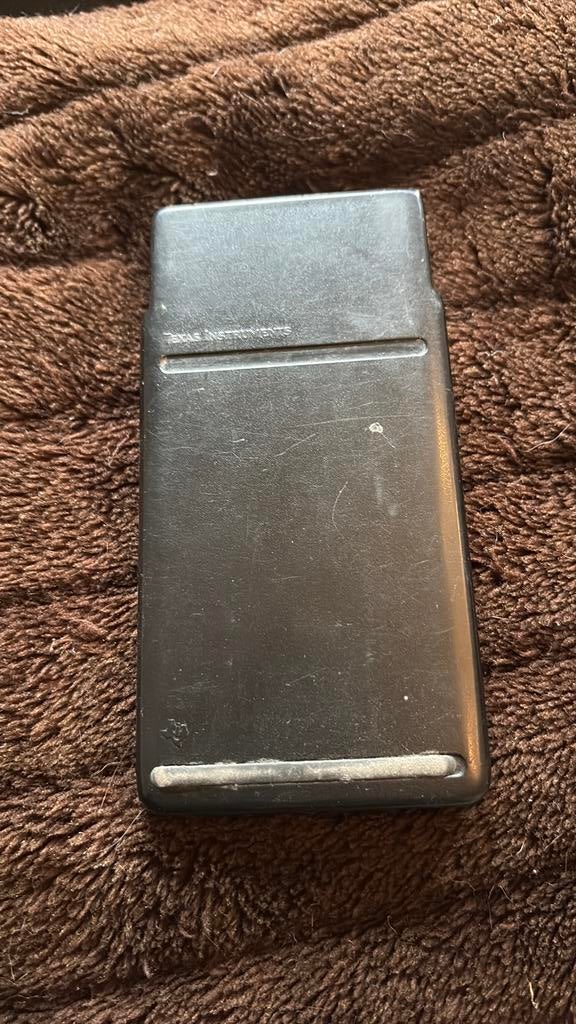 Rekenmachine Texas instruments, Ophalen, Zo goed als nieuw