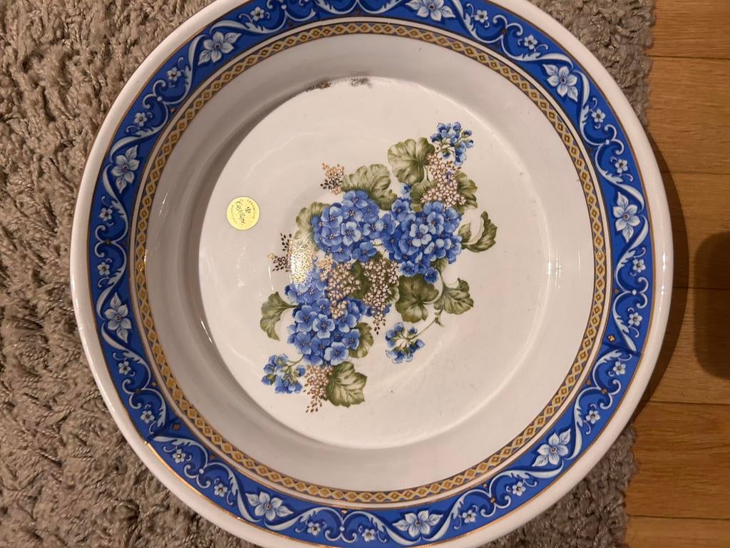 Keramieken Schaal Ceramiche Castellane diameter 28cm, Huis en Inrichting, Woonaccessoires | Schalen en Manden, Ophalen, Porselein of Keramiek