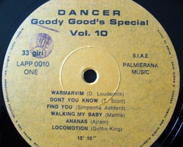Dancer Goody Good's Special Vol.10 - Popcorn LP, CD & DVD, Vinyles | R&B & Soul, Comme neuf, Soul, Nu Soul ou Neo Soul, 12 pouces