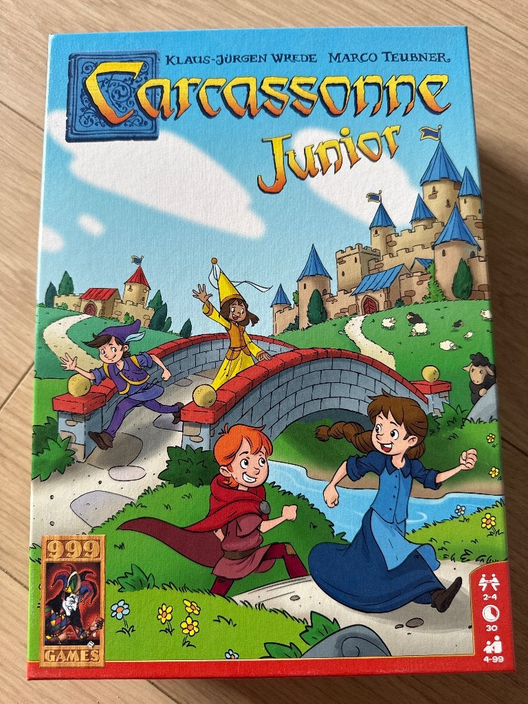 Carcassonne junior, Hobby en Vrije tijd, Drie of vier spelers, Ophalen, Nieuw, 999 games
