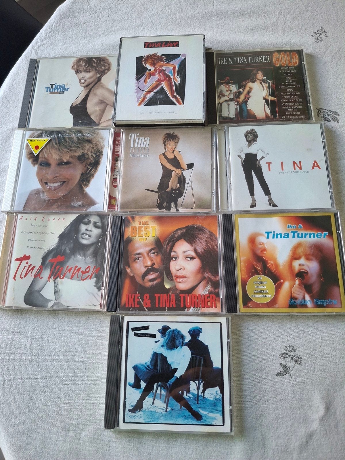 Cds ike& tina turner uitzoeken 1 euro, Ophalen of Verzenden