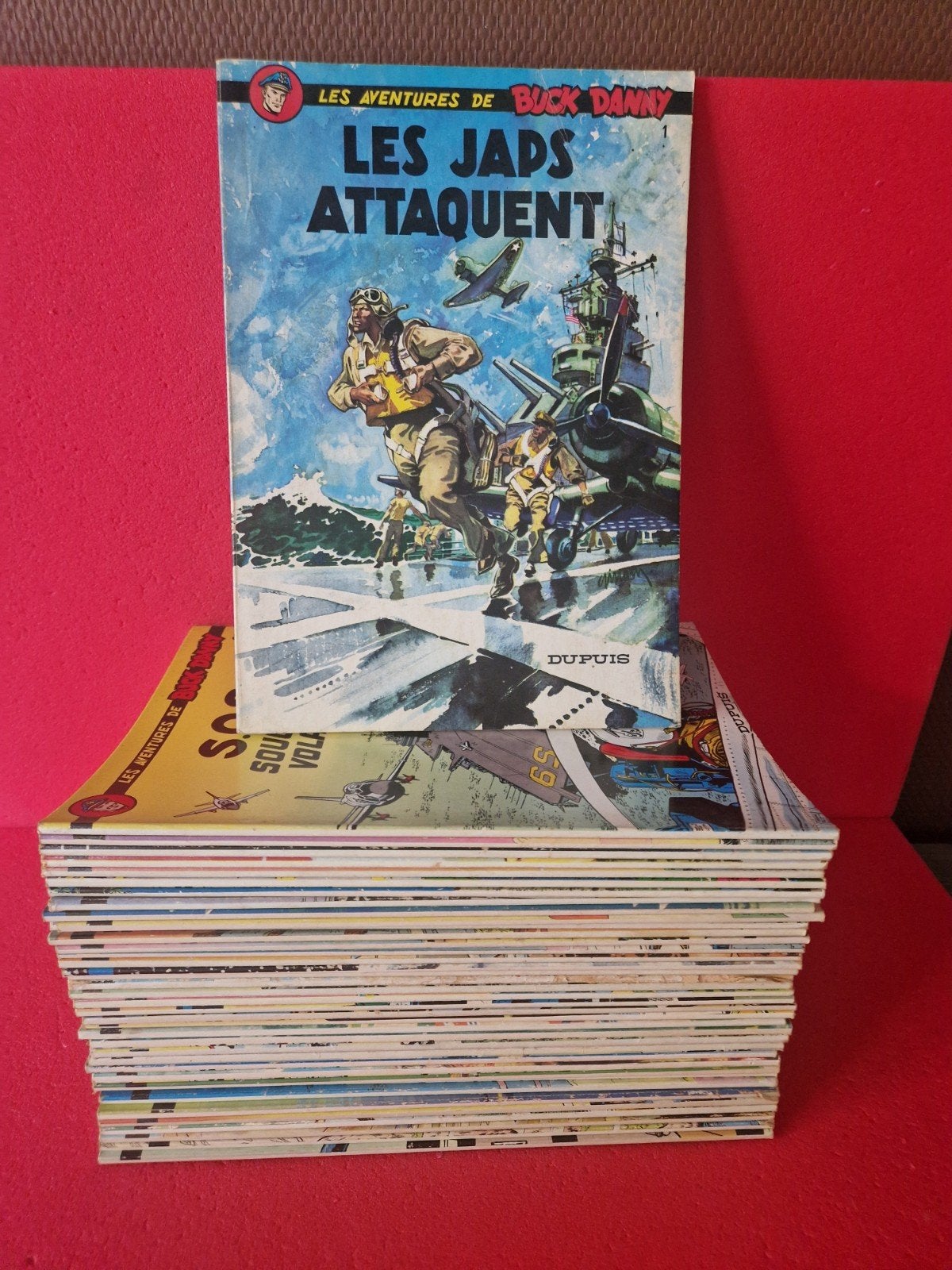 Lot de 38 bd buck Danny 1 à 40(manque 21 et 35), Ophalen of Verzenden