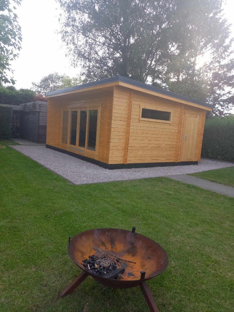 NOUVELLE cabane en rondins moderne de 44 mm : Japon, Envoi, Neuf