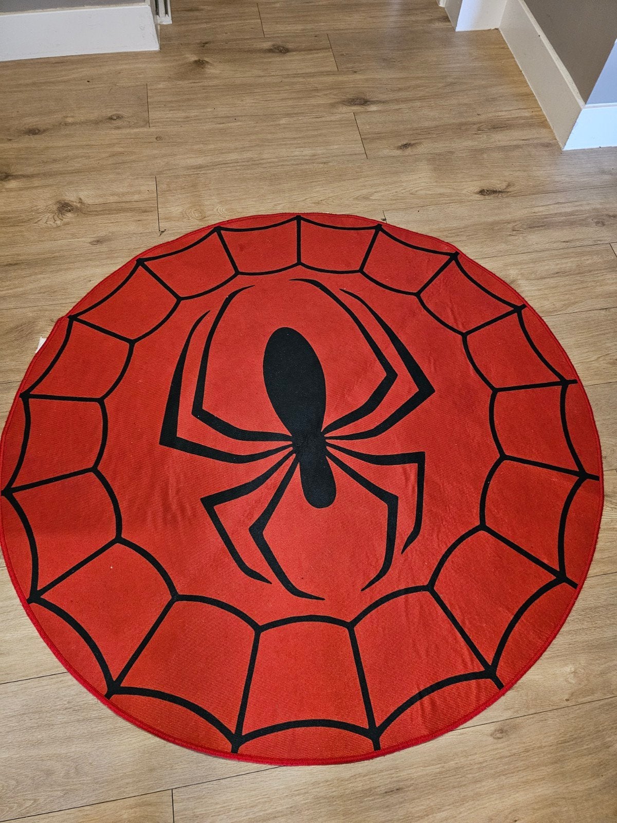 Tapijt Spiderman, Huis en Inrichting, Stoffering | Tapijten en Vloerkleden, Ophalen, Spider-Man, Rond, 50 tot 100 cm